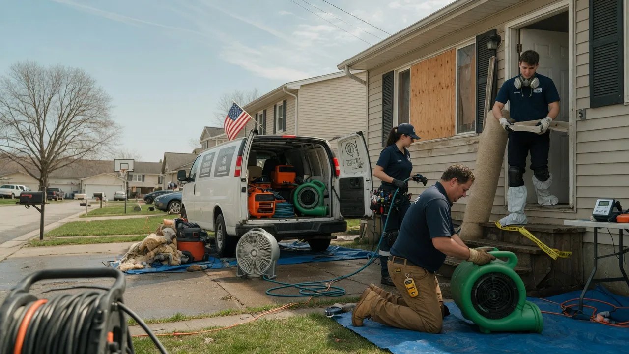Water Damage Restoration in Mount Vernon, IA near me